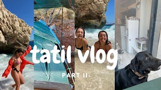 KAŞ VLOG (5) I Kamp Yaptık,Aile Ziyareti,Benimle 2 Gün!