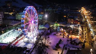 Aprica - Le brillanti luci delle attrazioni serali allungano le giornate.