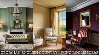 Georgian Elegance: Transform Your Living Room with Timeless Country Charm