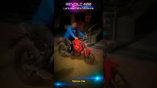 Revolt 400. electric bike.made in India