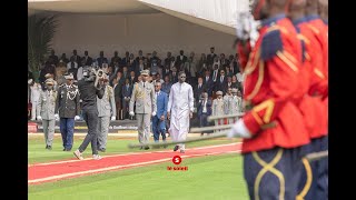 L'arrivée du Président Bassirou Diomaye Faye au cérémonie de commémoration thiaroye 44