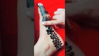 Amazing reverse leg mehndi।।beautiful foot mehndi design।।easy leg mehndi design।।latest mehndi