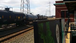 CSX Q434 (?) Manifest train Passing Bound Brook