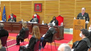 Imposición Cruz San Raimundo al presidente de la Audiencia de Burgos