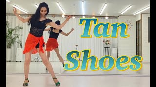 [초중급] 스텝이 재밌는 Tan Shoes linedance l Demo l Improver l 텐 슈즈 라인댄스 #인천라인댄스#초아라인댄스