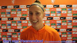 Sari van Veenendaal "we zijn ons aan het voorbereiden op het WK"