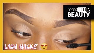 AN EASY WAY TO MAKE YOUR NATURAL LASHES POP!!! (TONIGHT)