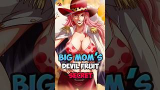 Big mom's devil fruit secret in one piece #animeshorts #onepiece #luffy