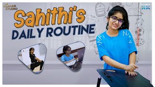 Sahithi's Daily Routine  || Sahithi || Vinni || Sekhar Master || Sekhar Studio