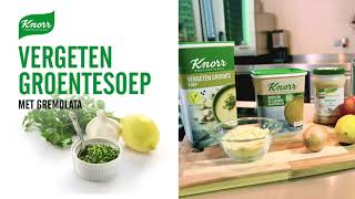 Knorr Professional - Vergeten Groentesoep met Gremolata