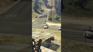 Police Officer Saves Partner's Life in Epic GTA 5 Moment #gta5 #epicmoments #shorts #gaming