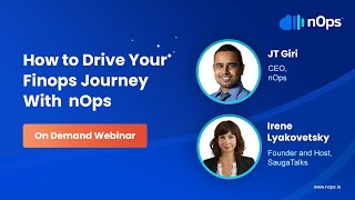 How to Drive Your Finops Journey With  nOps