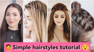 Eid UL fiter hair style for girls|simple hairstyles for Eid 2024|beautiful hairstyles|Zony ideas