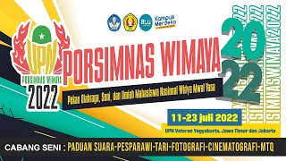 🔴 LIVE | Lomba Tari Modern PORSIMNAS WIMAYA 2022