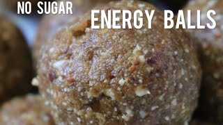 No Bake Energy Balls | No Sugar Dry Fruit Laddu | How to make Healthy Snacks at Home