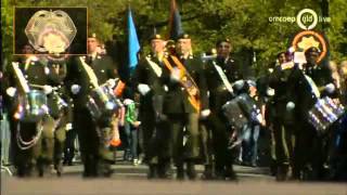 Reünistenorkest van het Regiment van Heutsz - Bevrijdingsdefilé 5 mei 2016