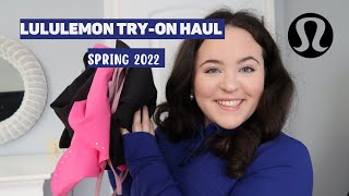 LULULEMON SPRING 2022 🛍💘TRY ON HAUL| mid sized fashion haul