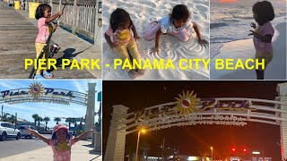 Panama City Beach Fishing Pier | மீன் பிடிக்கலாம் வாங்க | Irene Baby and Olivia Rose | Florida