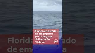 Florida en estado de emergencia por la llegada del huracán “Helene”