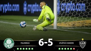 PALMEIRAS 0(6) X (5)0 ATLÉTICO-MG I QUARTAS DE FINAL DA LIBERTADORES!!!