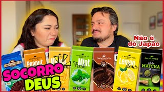 EXPERIMENTANDO CHOCOLATES DIFERENTES DO JAPÃO! Especial Páscoa no Japão🐰🍫🥚