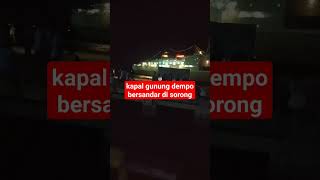 trip naik kapal gunung dempo sorong-surabaya