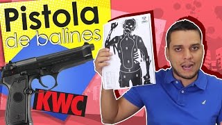 Pistola de balines Bbs KWC review para toda Colombia-Ecuador pistolas en Cali y Quito