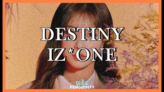 [K-Pop] IZ*ONE (아이즈원) - Destiny (PT-BR)