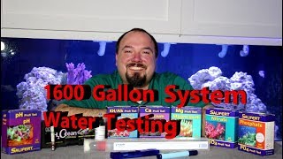 1600 Gallon System Water Testing