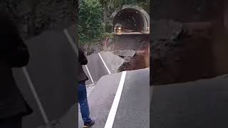 Road collapses.