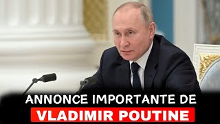 Annonce importante : POUTINE préside le sommet de la CEI