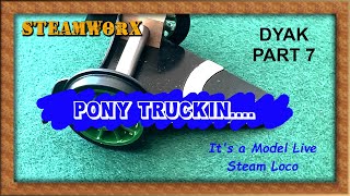 Model Steam Locomotive Building (Reworking a Pony Truck for a Live Steam Engine!) - Dyak pt 7