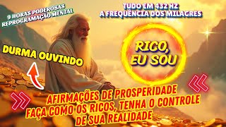 🔴 AFIRMAÇÕES: ATRAÇÃO do DINHEIRO | SUCESSO nas FINANÇAS | PROJETOS REALIZADOS | 9 HORAS PODEROSAS!