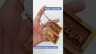 wooden key chains