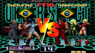 #FT10 DUCK.KING VS HOBIN-HOOD #Kof2002