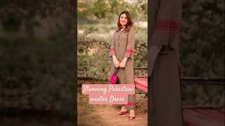 Trendy Pakistani Winter Outfits #shorts#winterfashion #pakistanidresses #shortsvideo