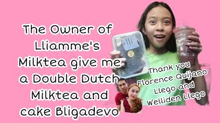 Binigyan ako ng Lliamme's Milktea and Cakes ng isang Milktea and isang Cake (Sarap) Vlog 13