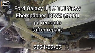 Eberspacher D5WZ po remonto / After repair / после ремонта / Po naprawie . Lithuania