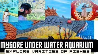 Best aquarium in Mysore || underwater aquarium in mysore / fish aquarium near zoo mysore