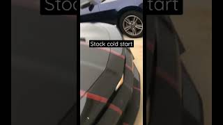 STOCK CAMARO COLD START ❄️