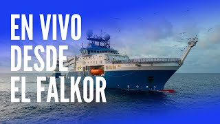 Transmisión EN VIVO desde el barco Falkor (too) con Jorge Pérez-Schultheiss, investigador del MNHN ⛴