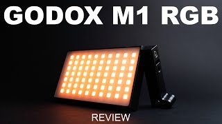 The best RGB light for photography! Godox M1 Review