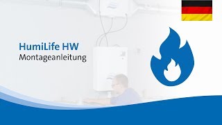 HumiLife HW - Montageanleitung