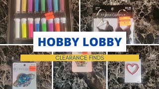 HOBBY LOBBY| CLEARANCE FINDS #hobbylobby #haul #clearance