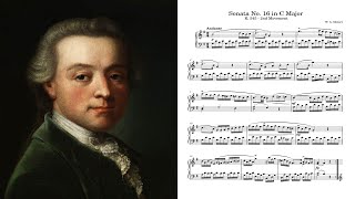 W. A. Mozart - Sonata No. 16 (K. 545, 2nd Movement)