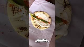 Kolkata desi style Chicken Shawarma