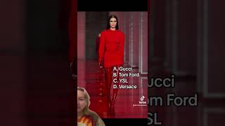 Can you ace this fashion test? #fashion #gucci #runway