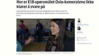 Her er E18-spørsmålet Oslo-kameratene ikke kan svar på. Miljøpartiet de Grønne om veiutbygging