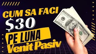 30$ pe LUNA - Cum sa faci BANI PE TELEFON fără investiție