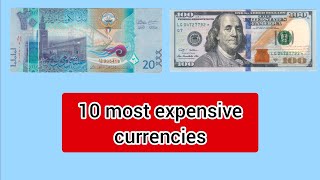 Top 10 Highest-valued Currencies in the World in 2024 #comparison #finance #abyaztw